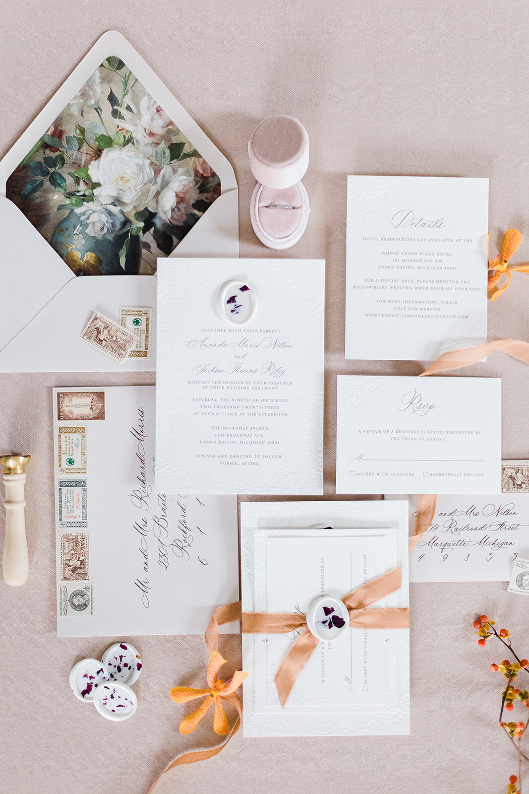 Styled_Flatlay_Inspiration_Handwritten_Wedding_Invites-2