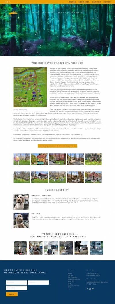 FayDesign.Co Magical Mountain Resorts About