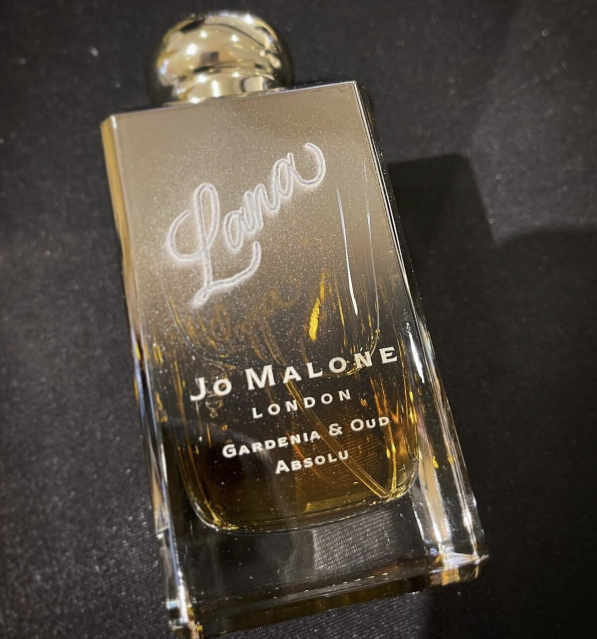 Perfume Engraving Calligraphy