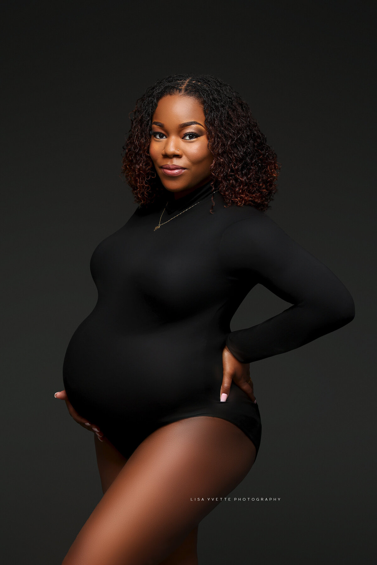 Charlotte Maternity BodySuit black