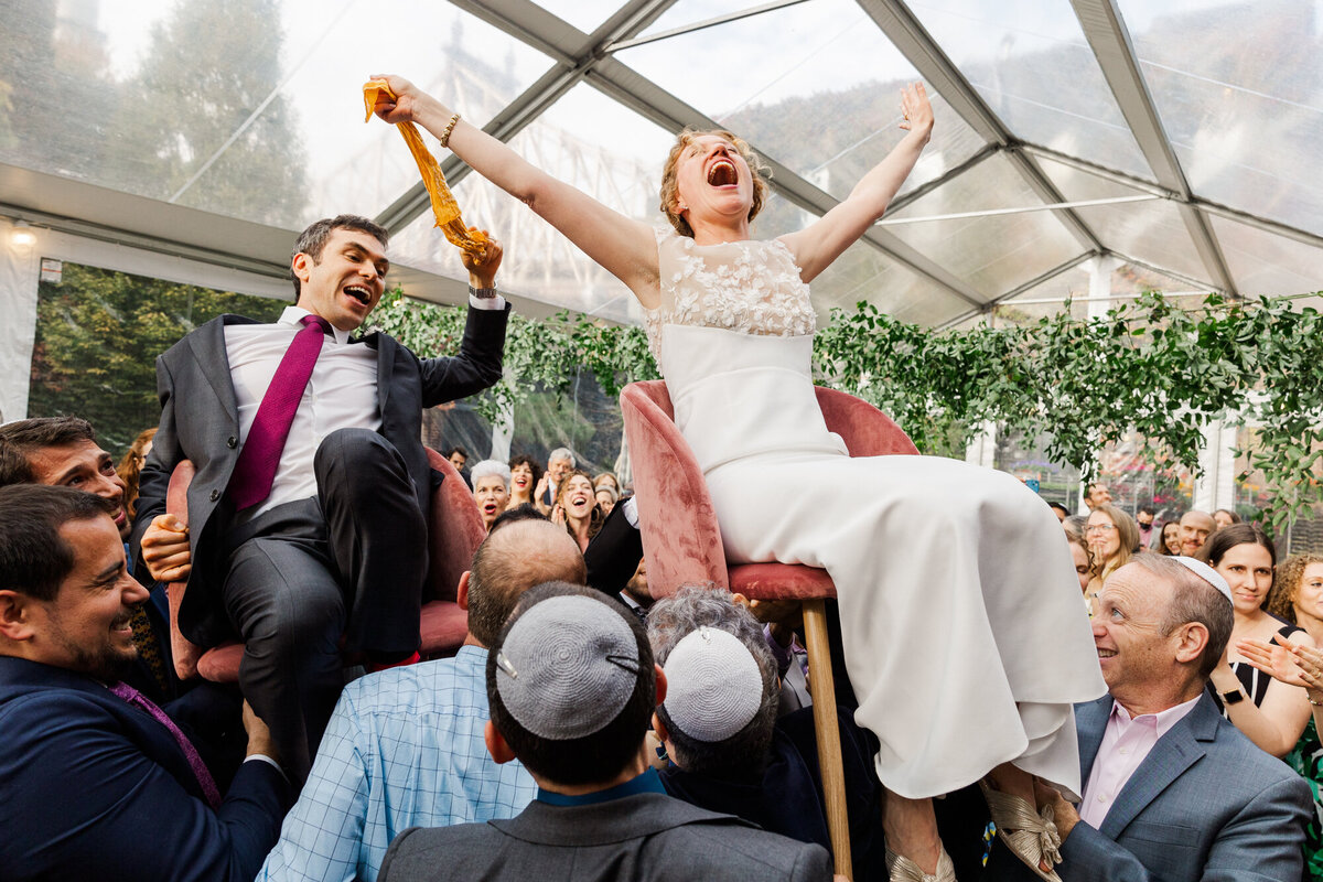 Fun Lively Wedding Reception Photos in the Hudson Valley
