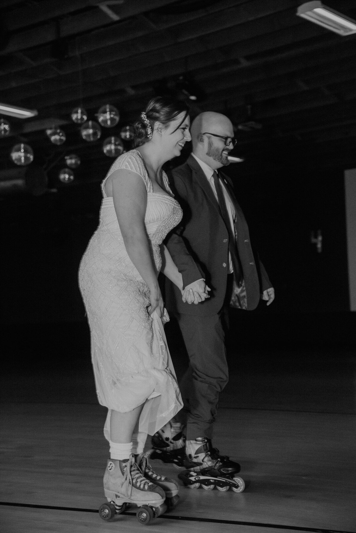 Elopement at Arkansas skating rink