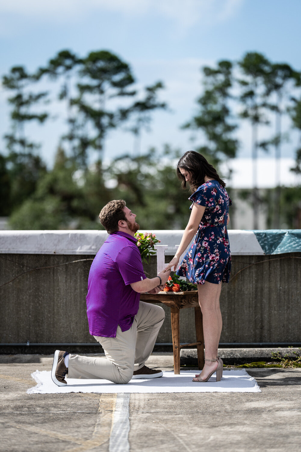 Hammond marriage proposal at Southeastern