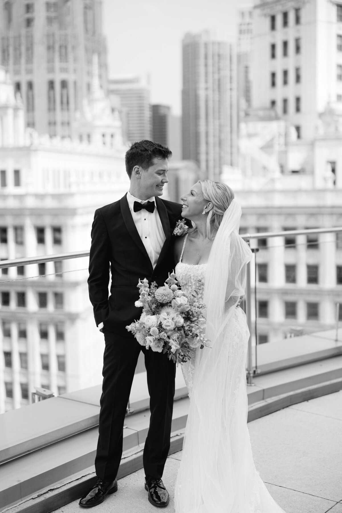 Chicago Theatre on the Lake Wedding Taylor & Eric-72