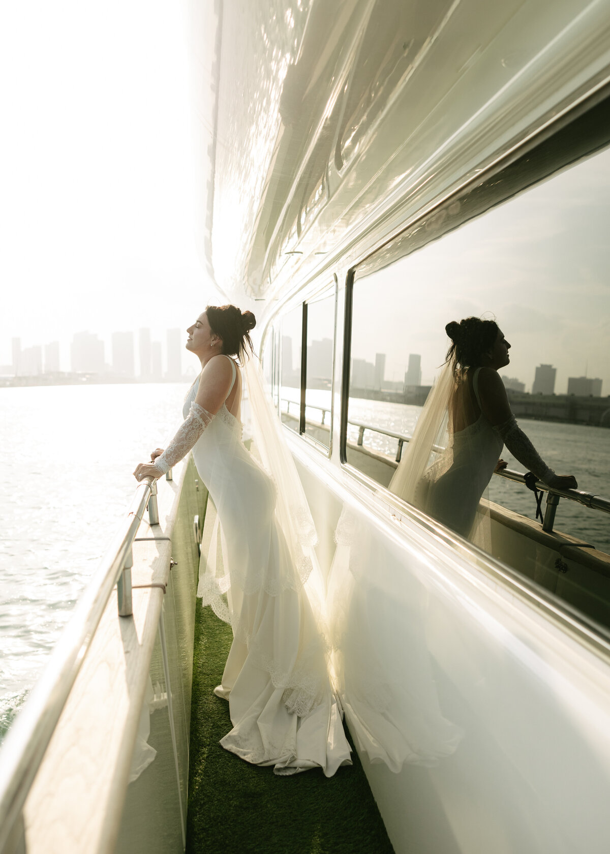Jacinda and Garret Intimate Yacht Wedding In Miami-242