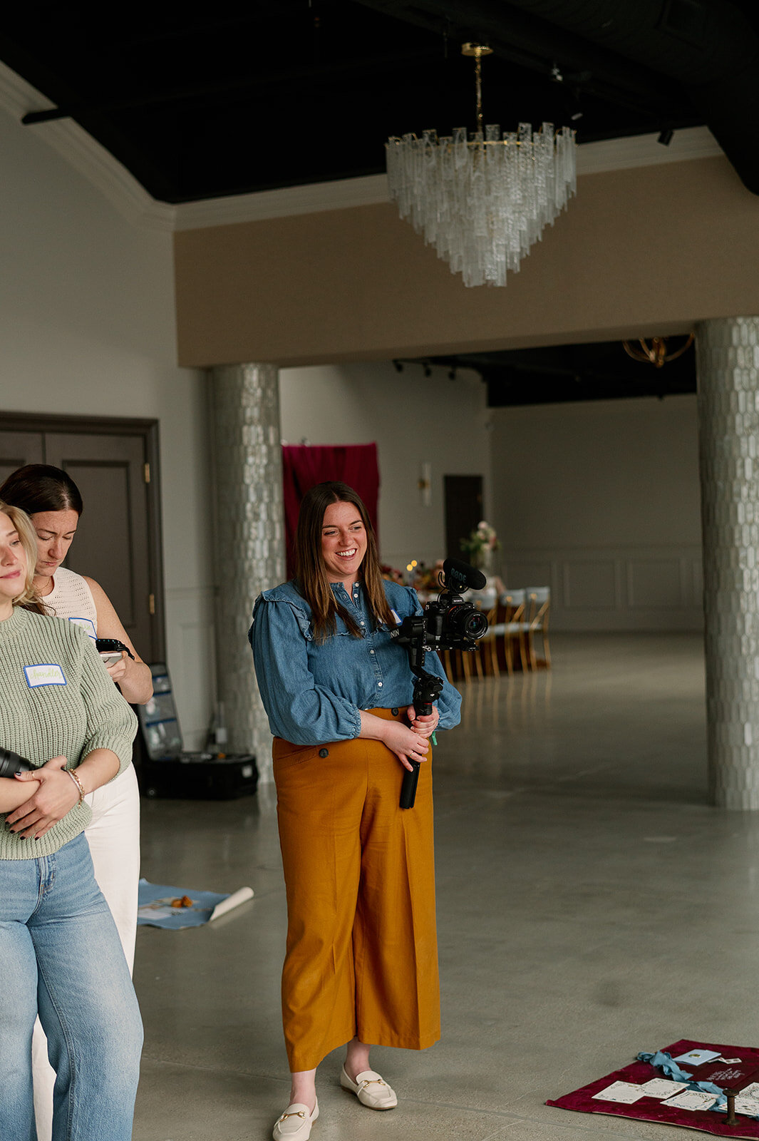 Chicago's top photographer hosting workshop at new blank slate perfect backdrop event and wedding venue