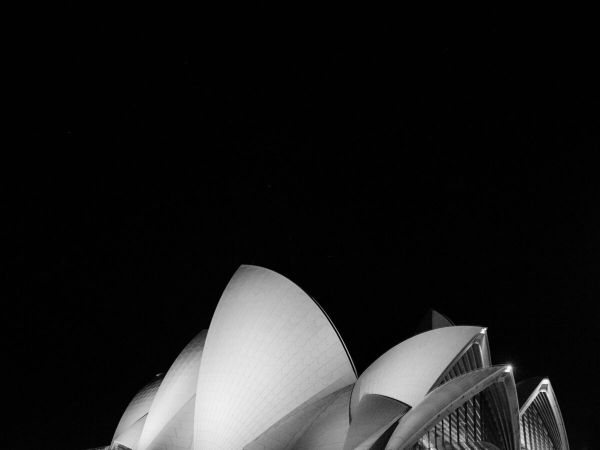 48-Sydney Opera House Night Architectural Photography