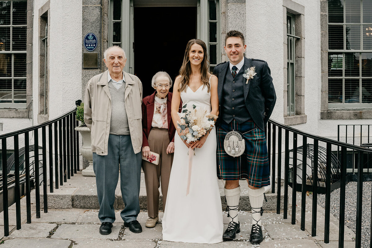 Banchory Lodge Wedding in Aberdeenshire by Aberdeen Wedding Photographer Scott Arlow188