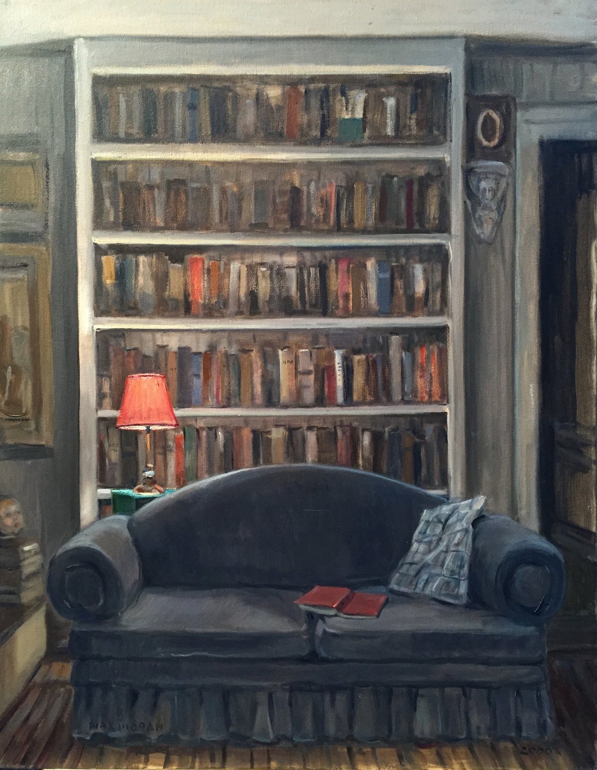 Reading Room, Miller Place 22 x 28 NFS