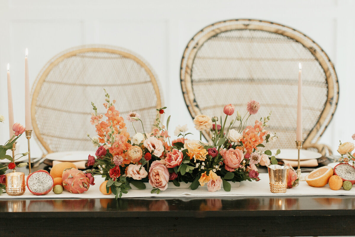 hutton house colorful wedding studio fleurette