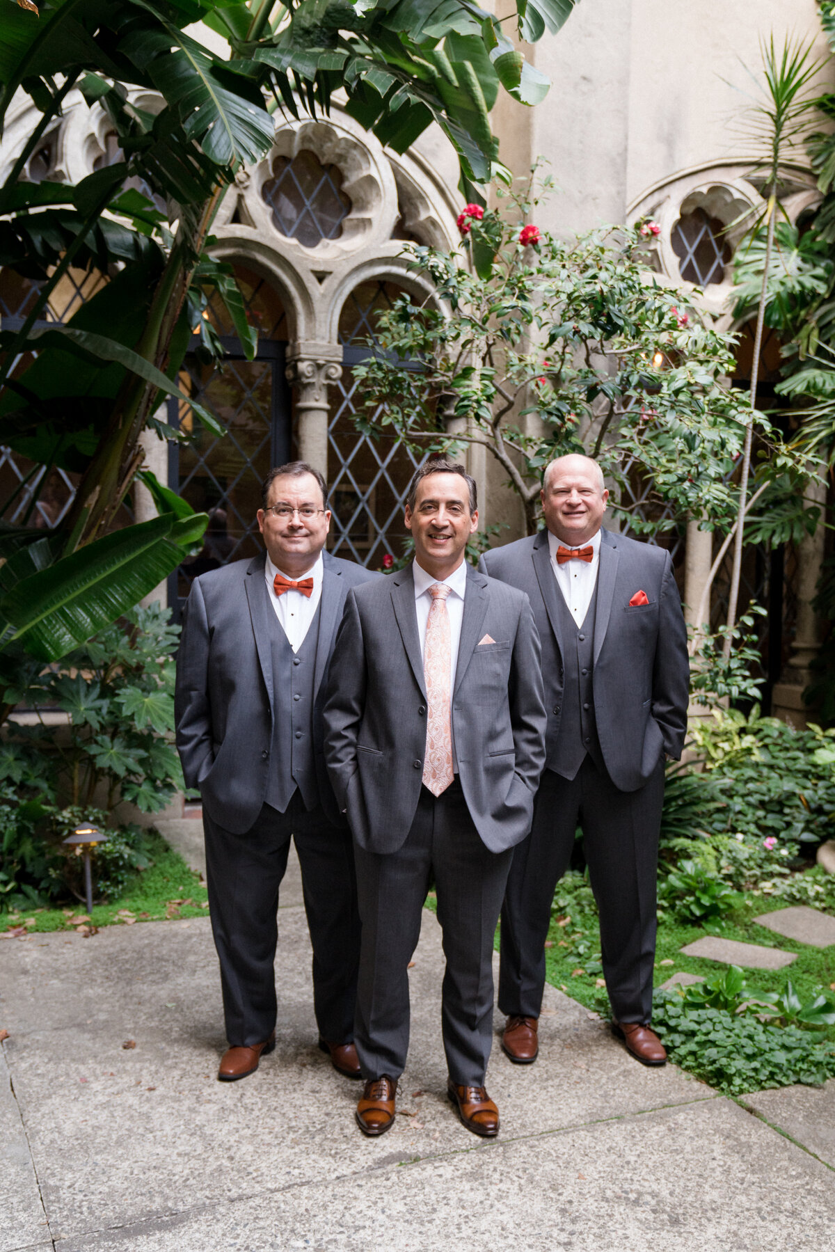 Groomsmen Outdoor Bay Area Wedding