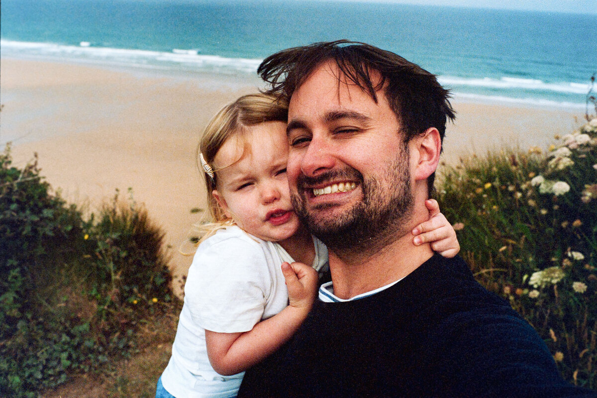 Watergate Bay on 35mm film