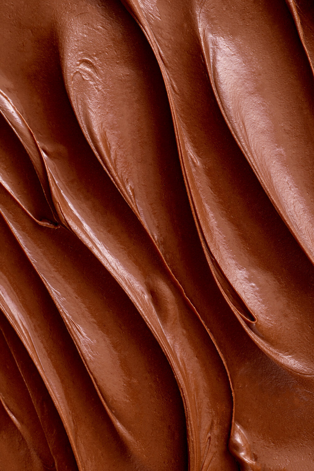 Nutella Waves Close-up Macro