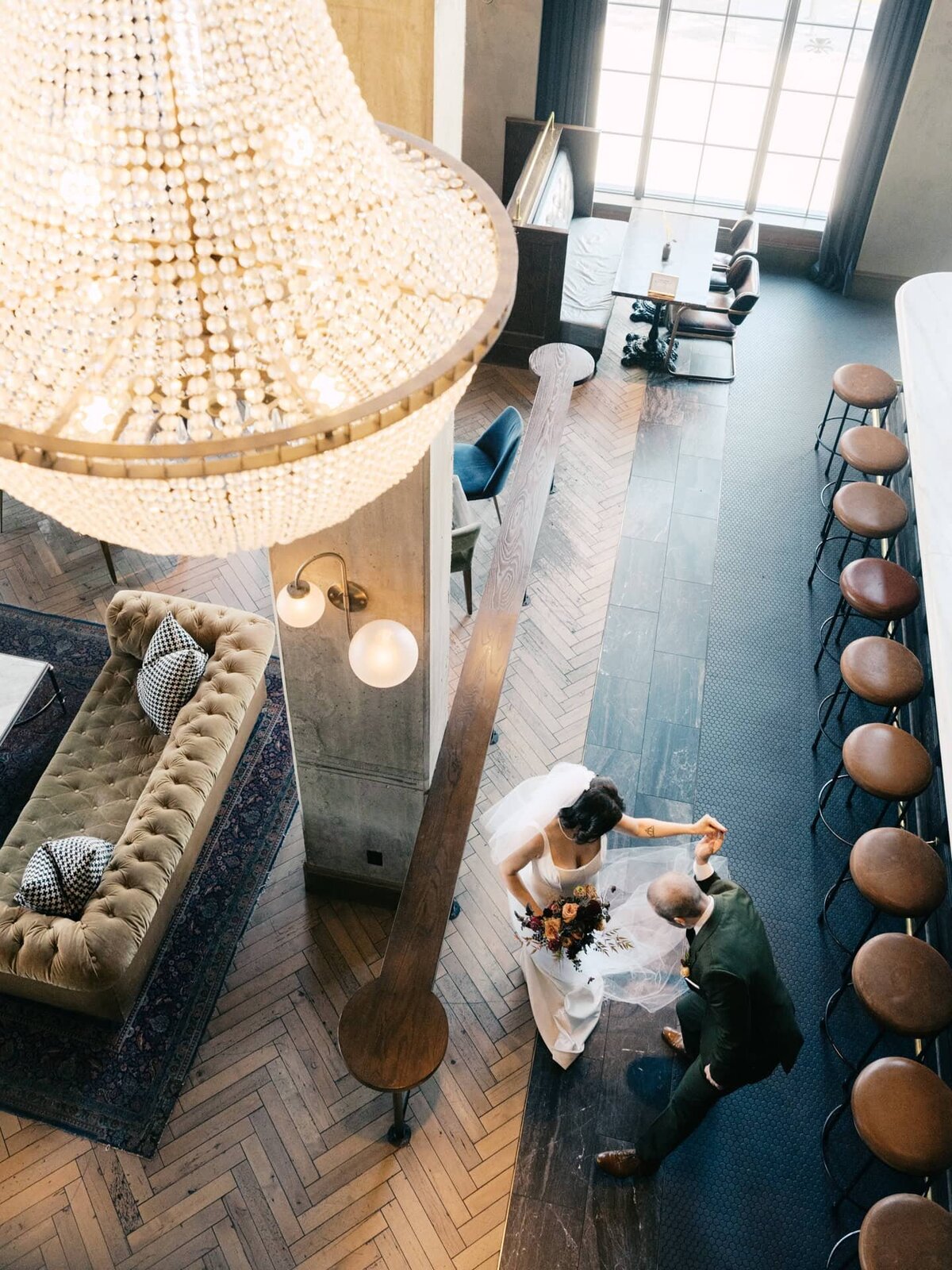 intimate denver elopement at Ramble Hotel