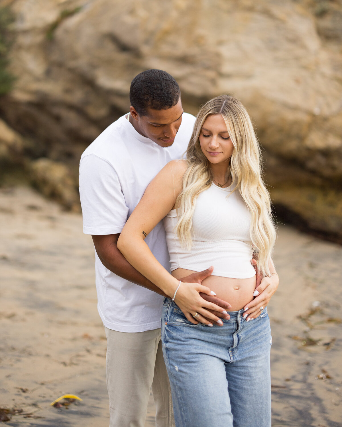 organic maternity photo