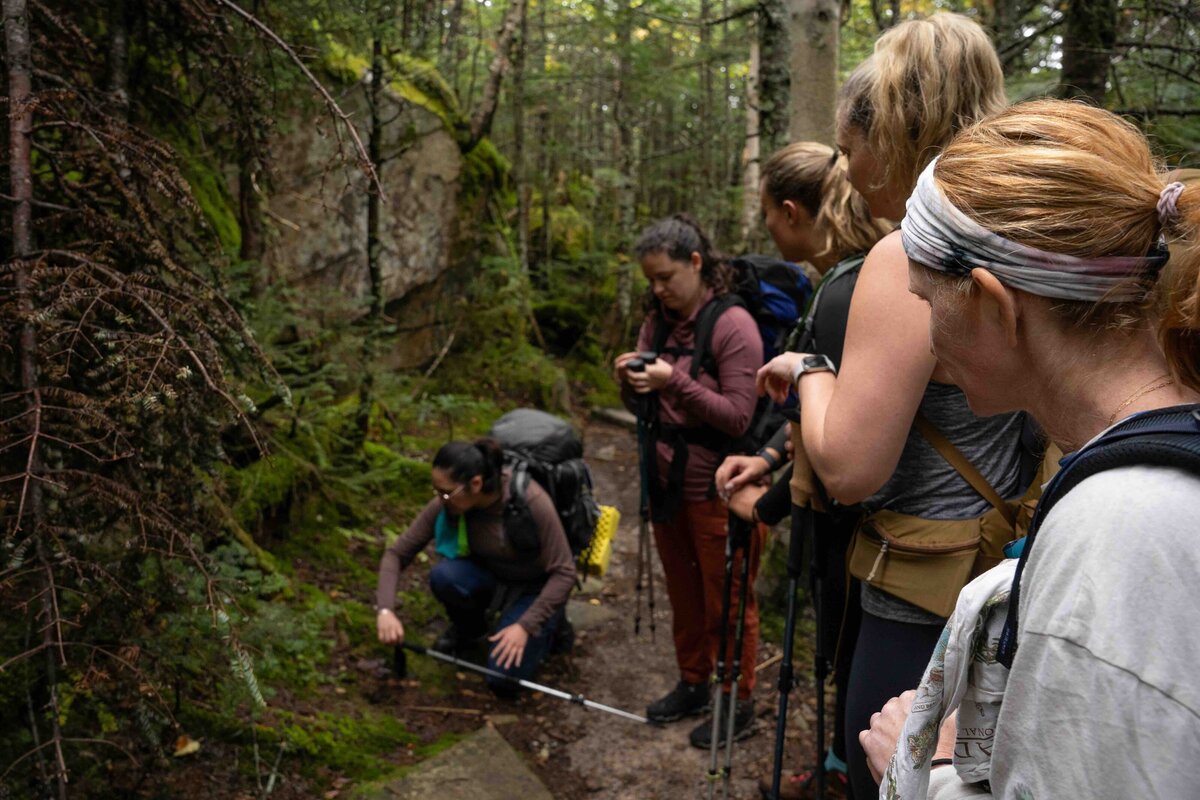 17_Meredith Ewenson Women's Group Hiking Trip_White Mountains New Hampshire_Appalachian Mountain Club_Hut to Hut_October 2025