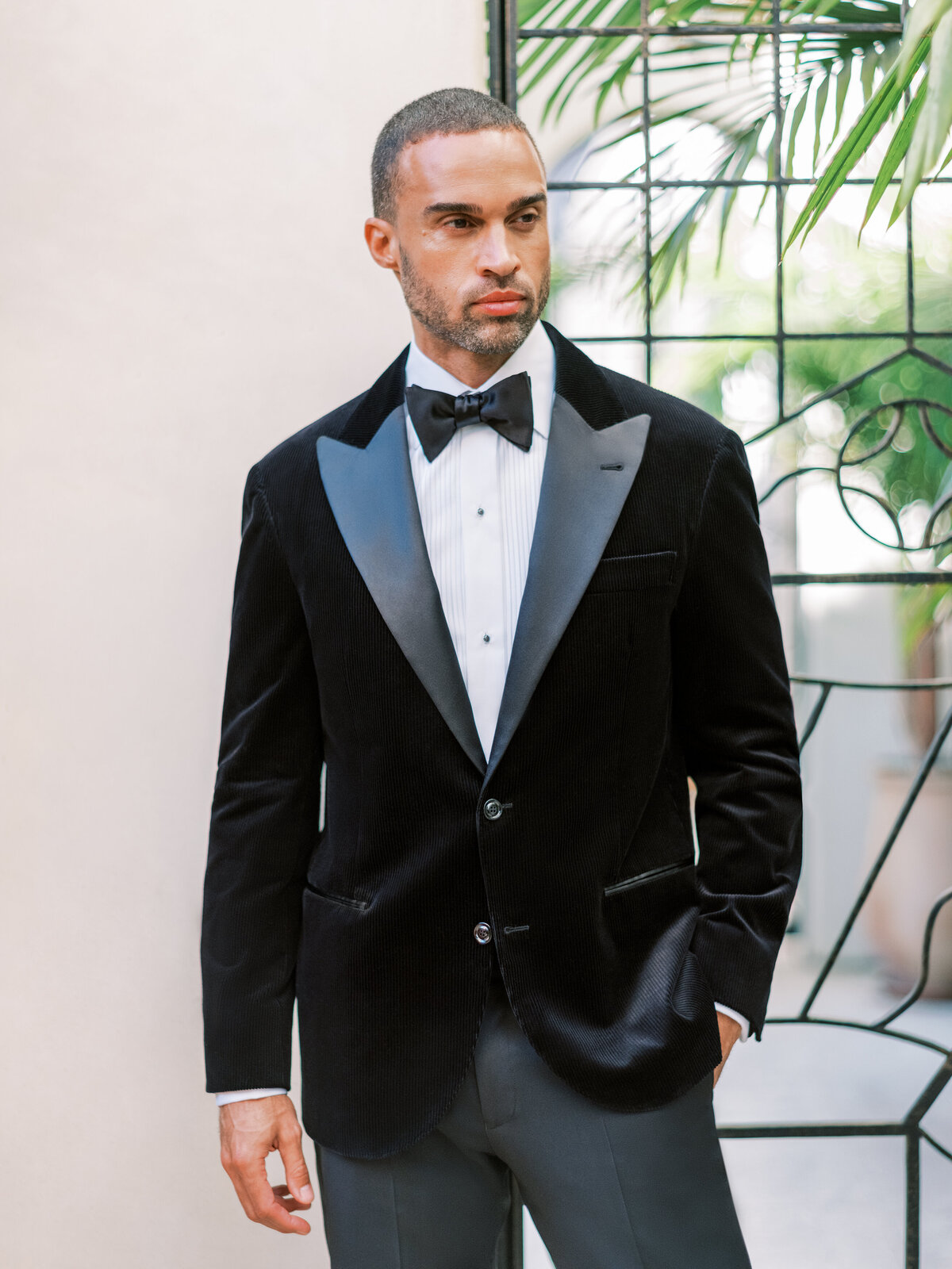 men’s-style-wedding-traditional-black-velvet-tuxedo-personal-shopping-fashion-stylist-raina-silberstein