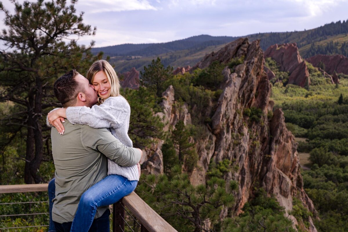 Holiday proposal photographers Colorado
