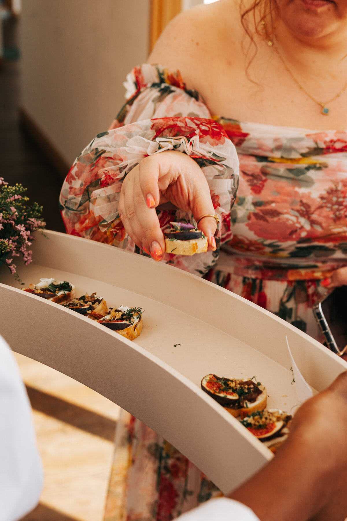 Nouré & Co luxury catering display in London event gallery