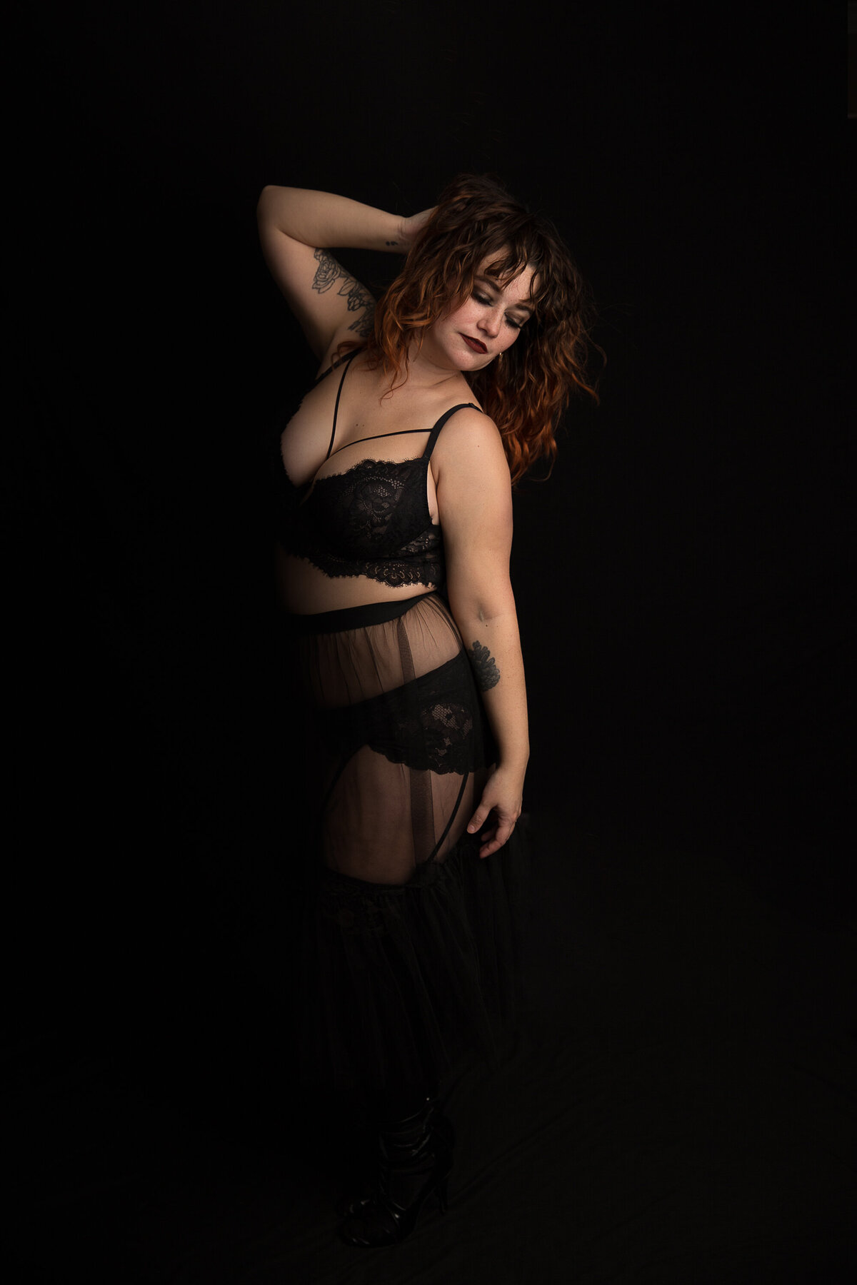 Fraser Valley Boudoir Photographer Portrait Vanity Photo