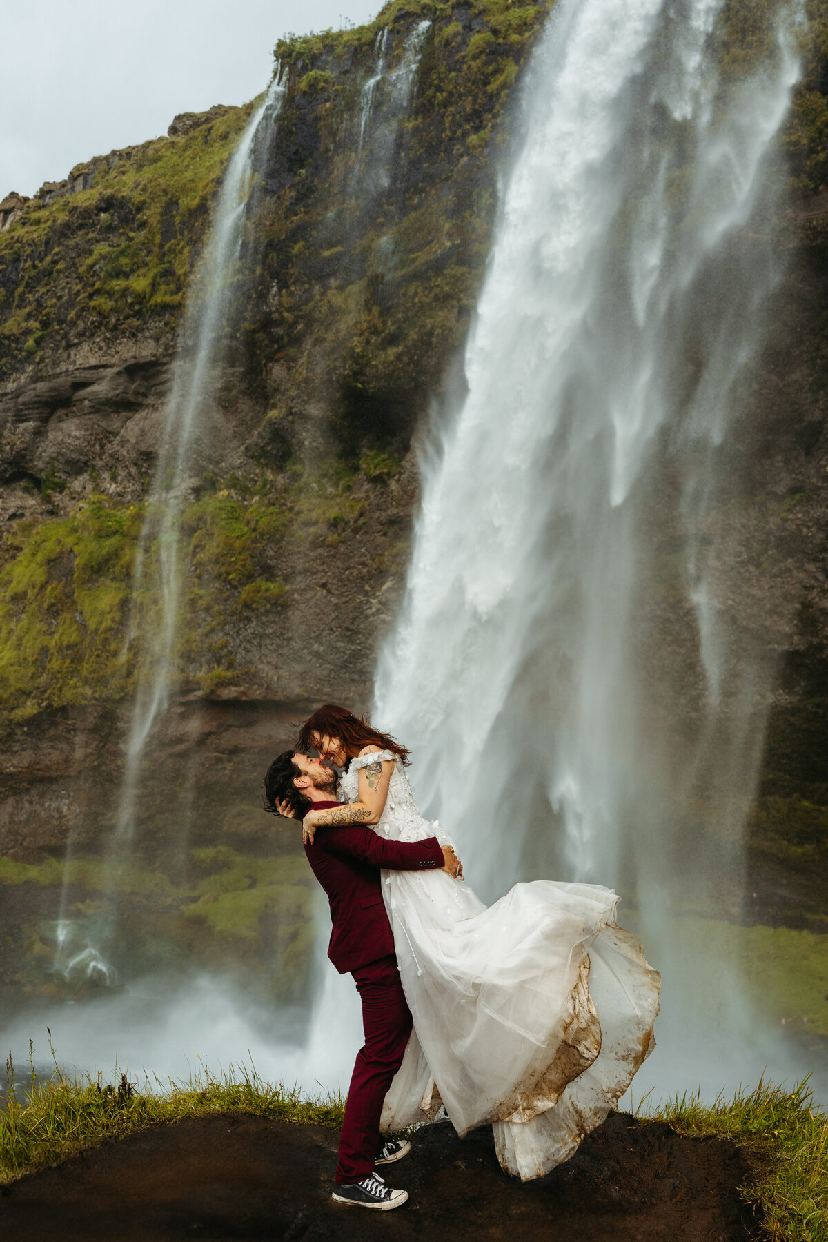 Seljalandsfoss Iceland Elopement Photographer