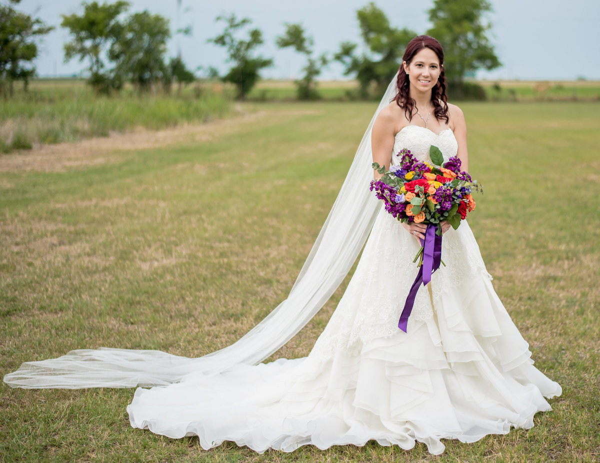 Bridal portraits in Schertz, Texas