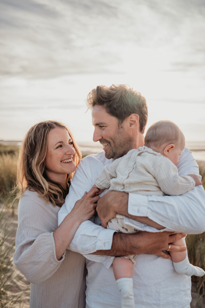 Familieshoot strand goldenhour-3