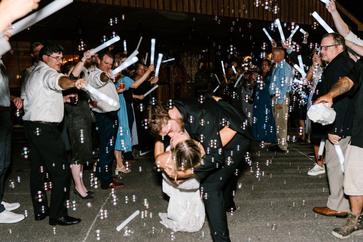 bride-and-groom-just-married-bubble-exit-lewallen-farms-waleska-ga
