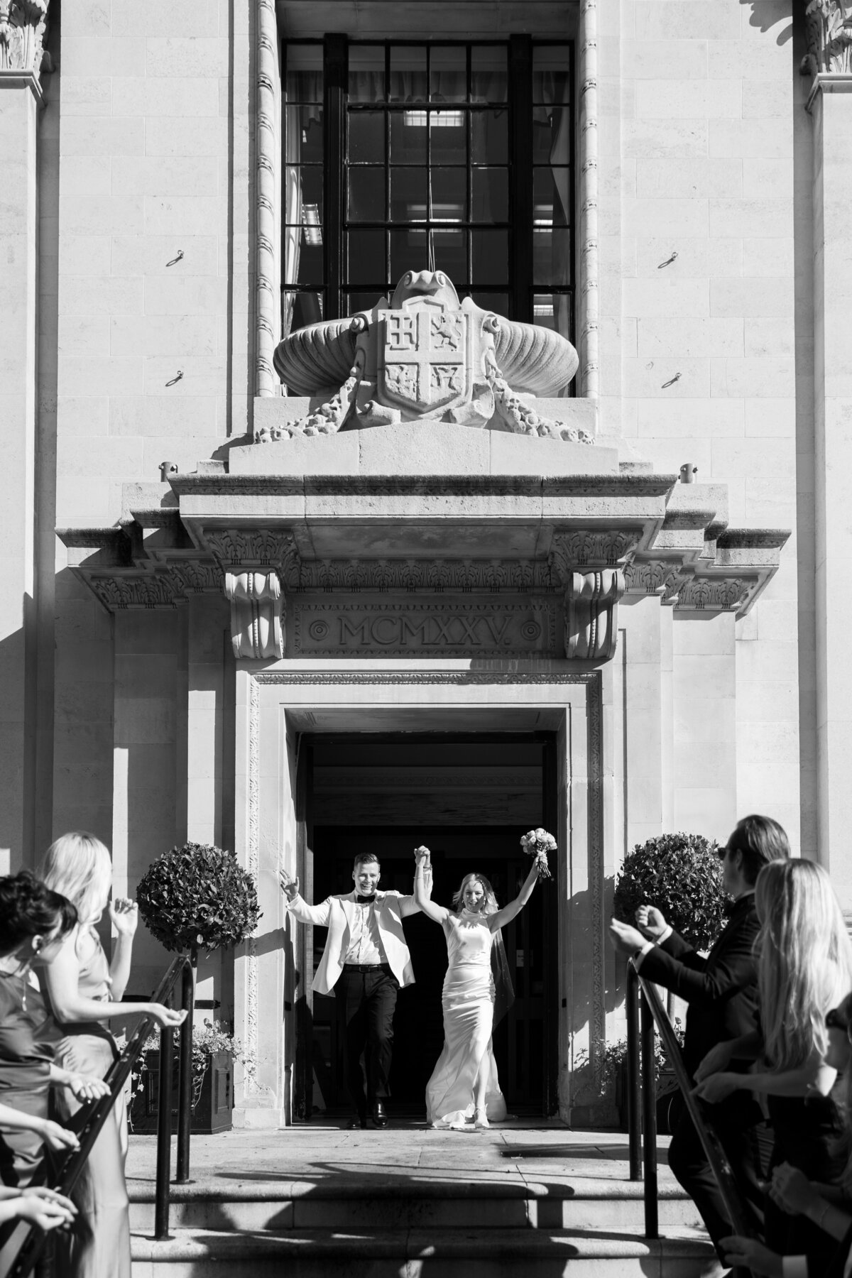 Confetti at Islington Town Hall