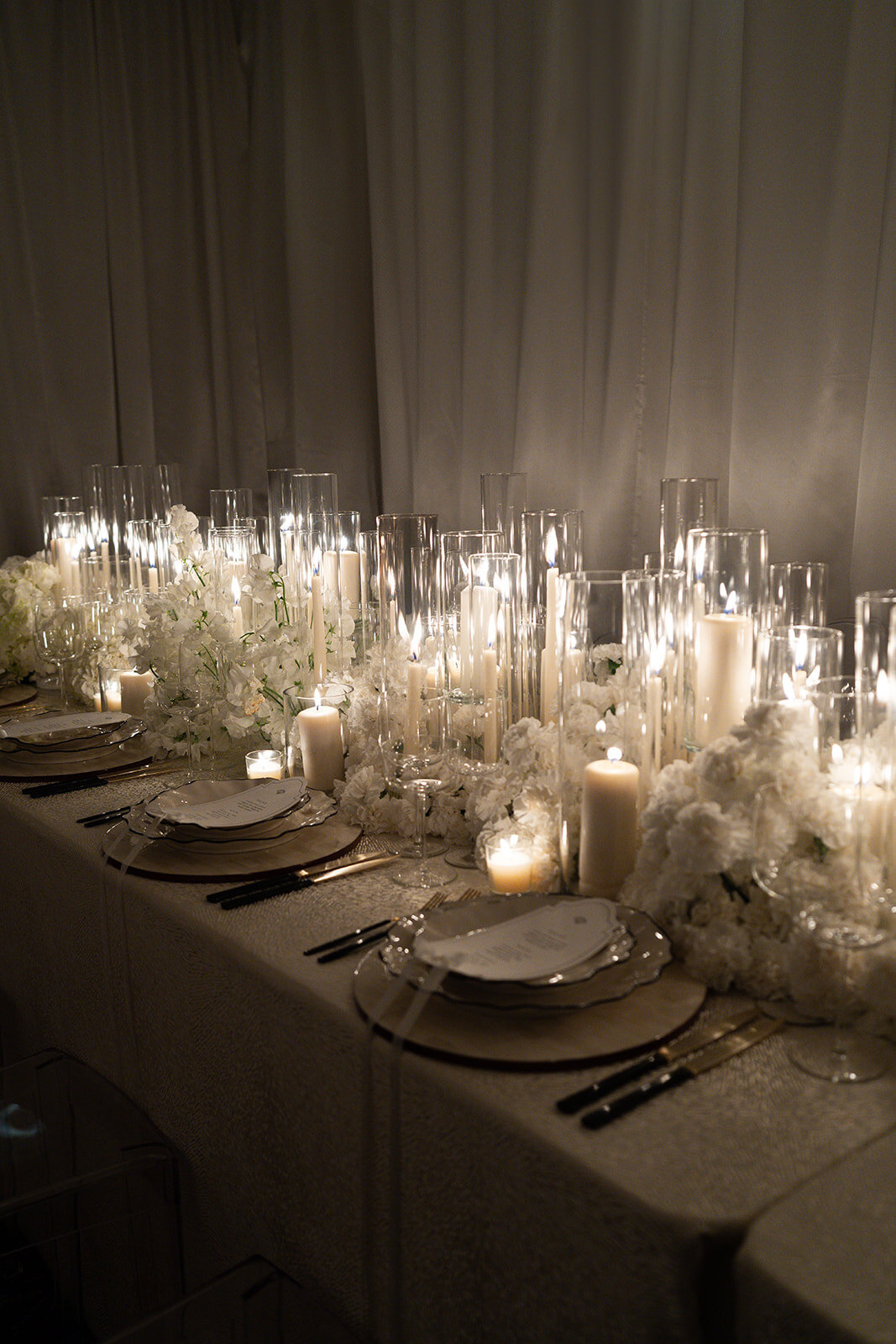 low light candelit wedding-26