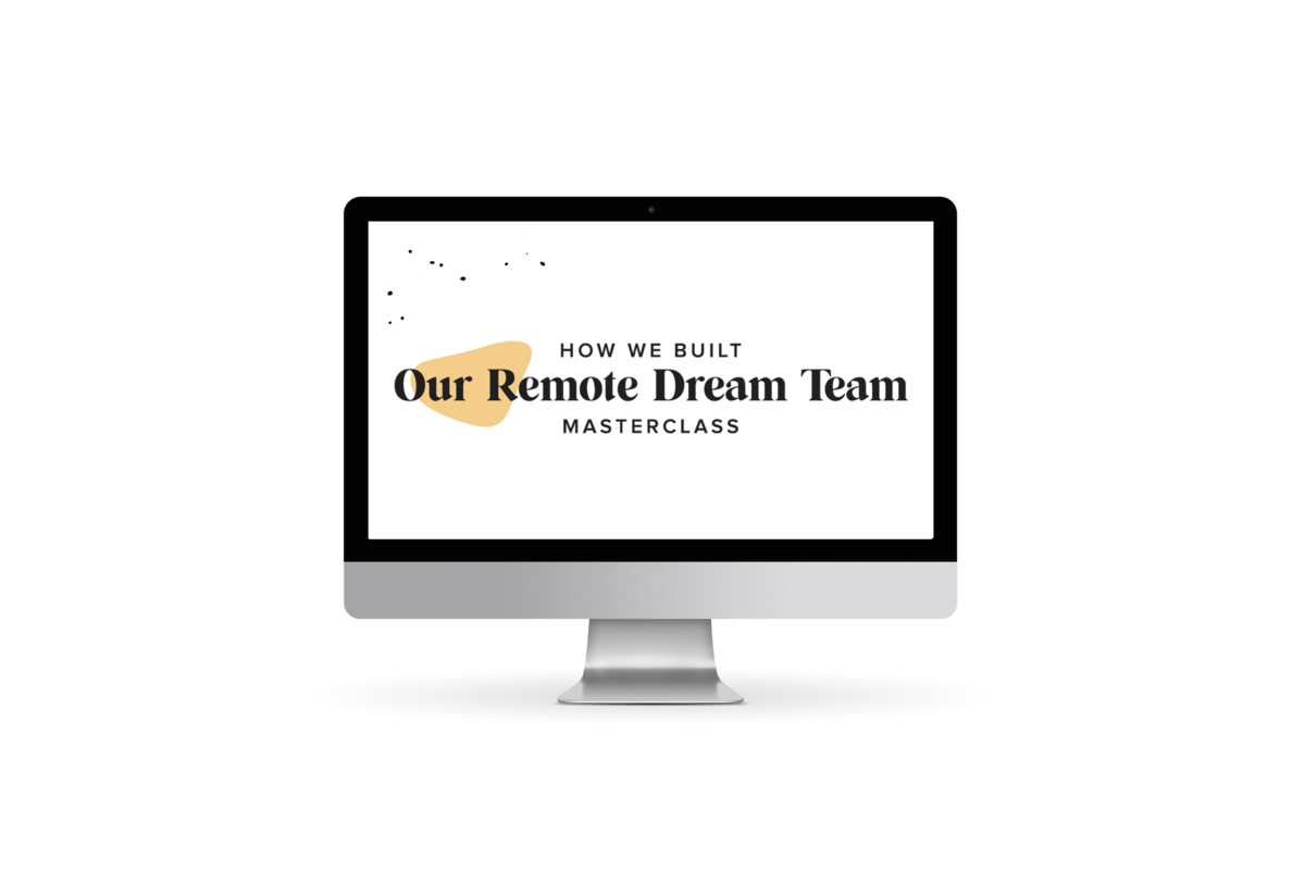 Remote Dream Team Mockup