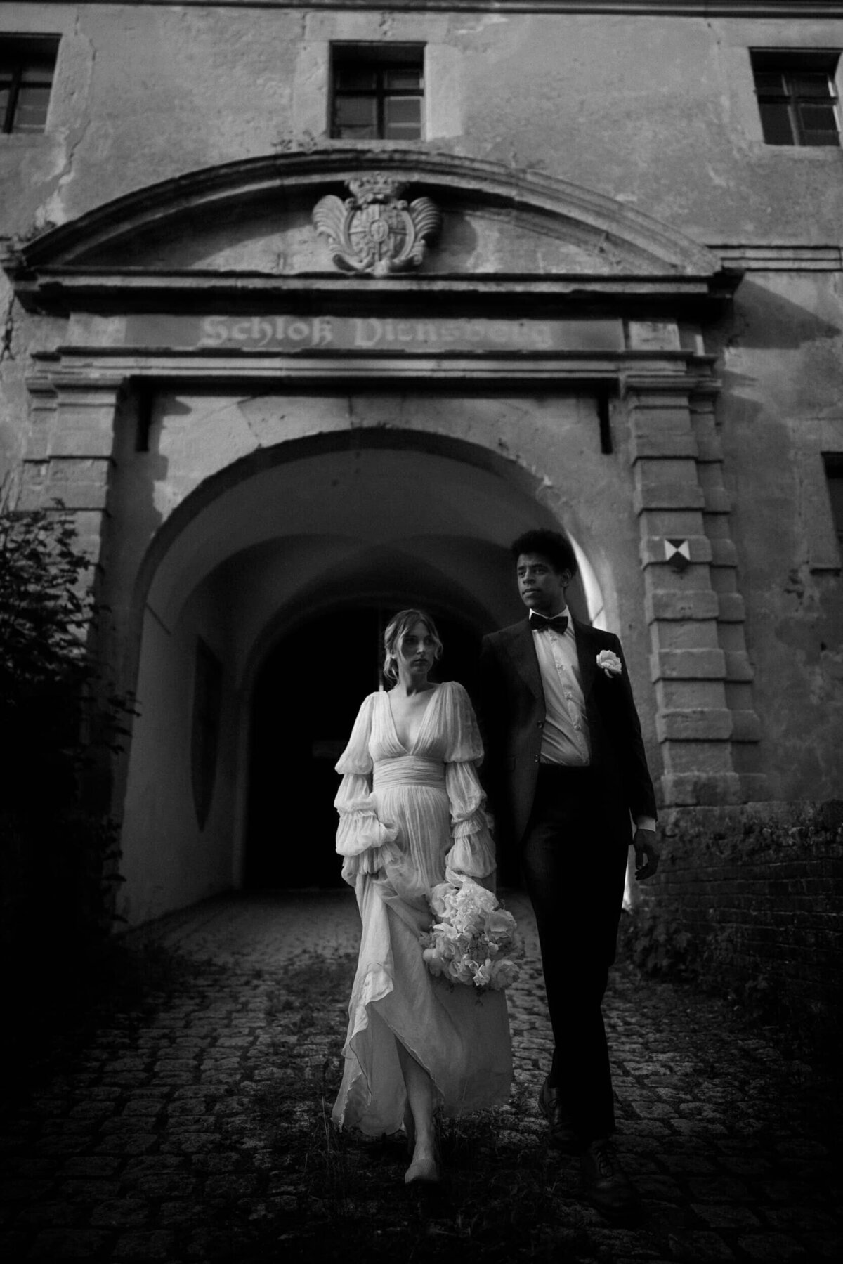 Destination Wedding in Germany wedding inspiration "Poetry of clouds" at Schloss Virnsberg - by wedding photographer SELENE ADORES-026