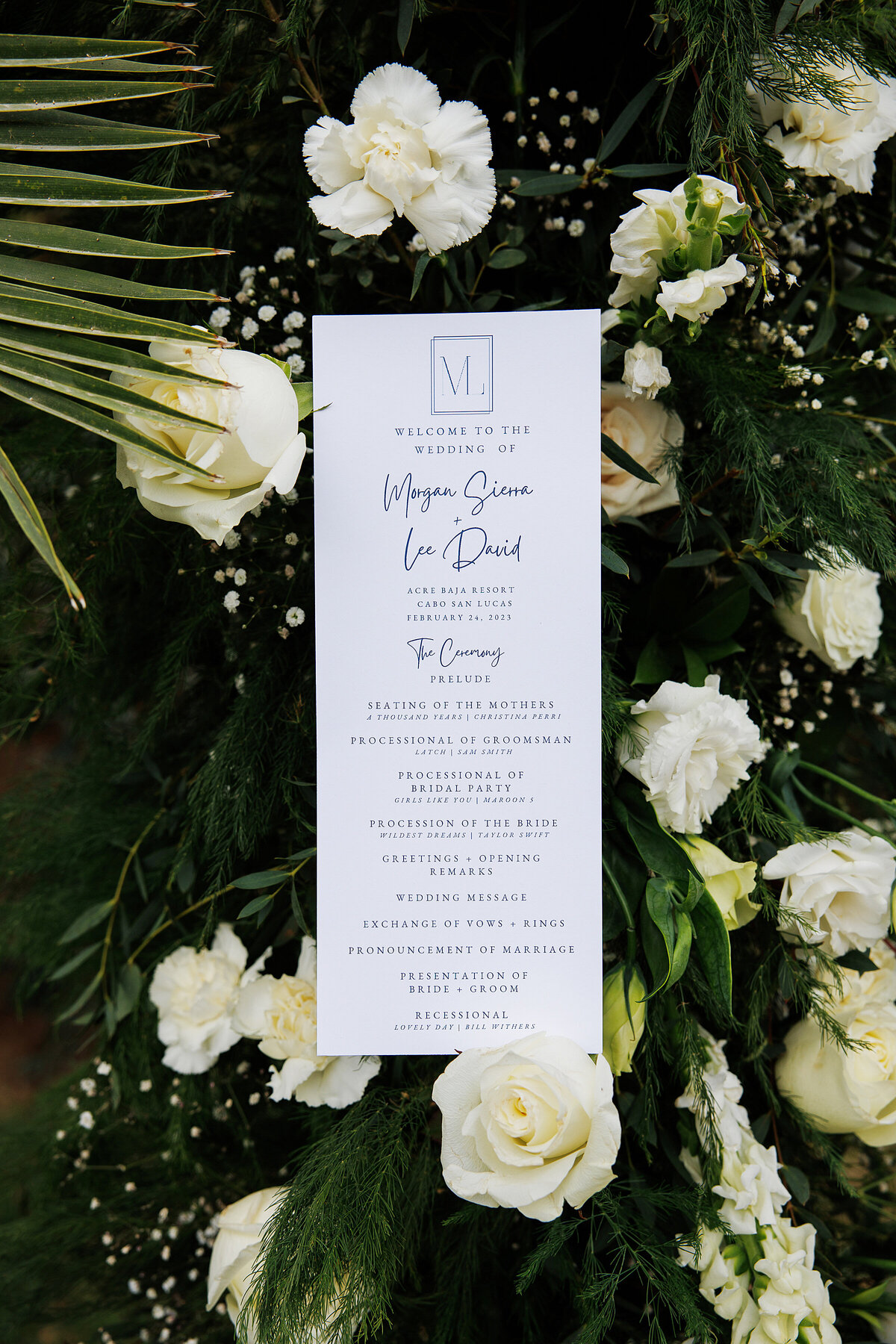 Destination wedding to Acre in Cabo