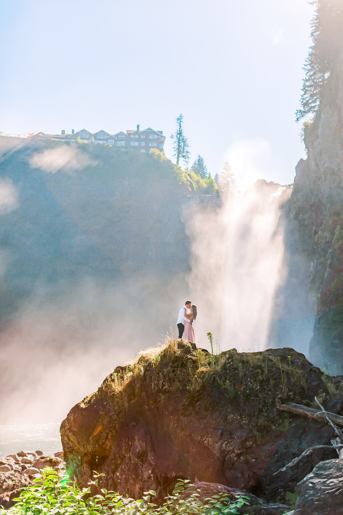 Snoqualmie Falls Engagement Photos, Seattle Wedding Photographer (2)