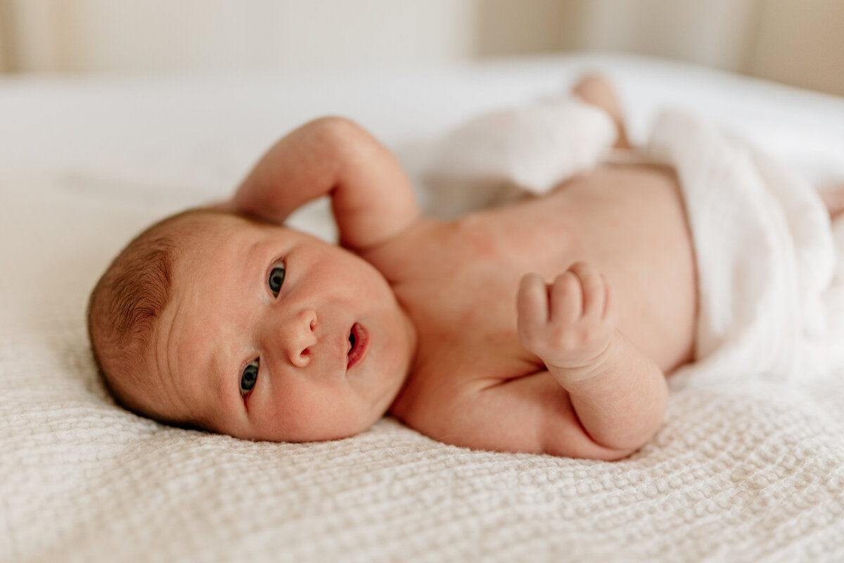 Midwest in-home newborn lifestyle photographer, Alyssa Ashley Photography