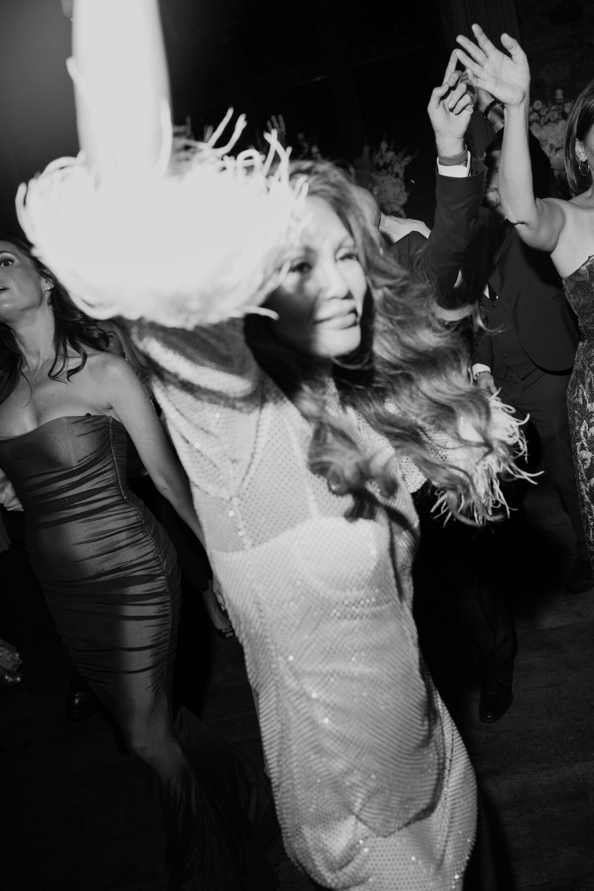 wedding-bluehill-newyork-party-bride-blackwhite-laurianevega