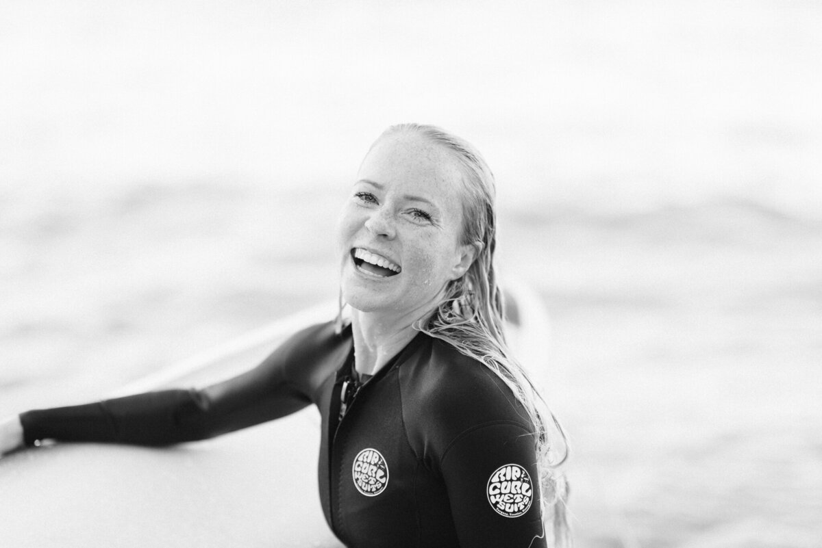 North Shore surfer lifestyle portrait