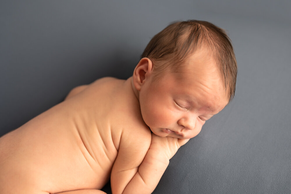 Posed newborn