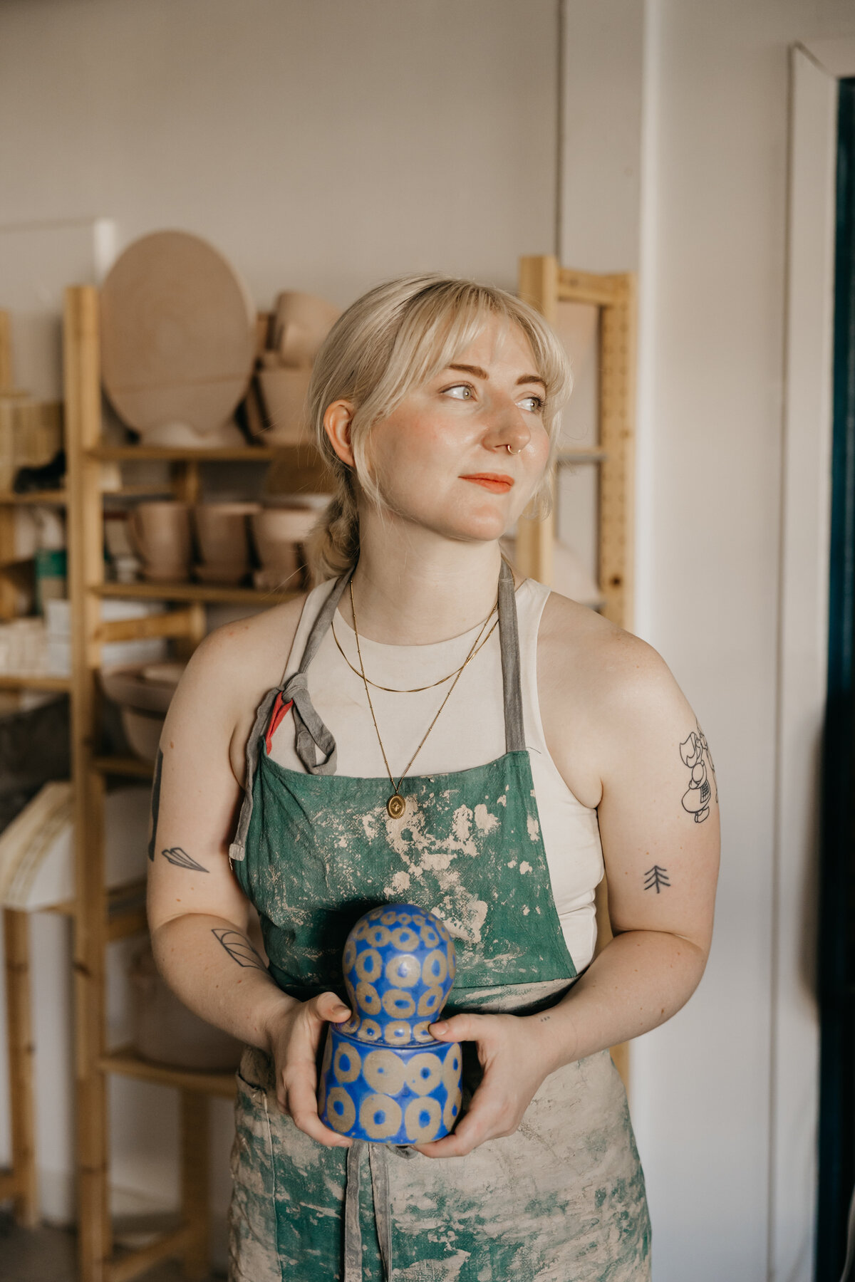 Emma LeKonrad Functional Ceramics Brand by Mycah Bain Photography-19