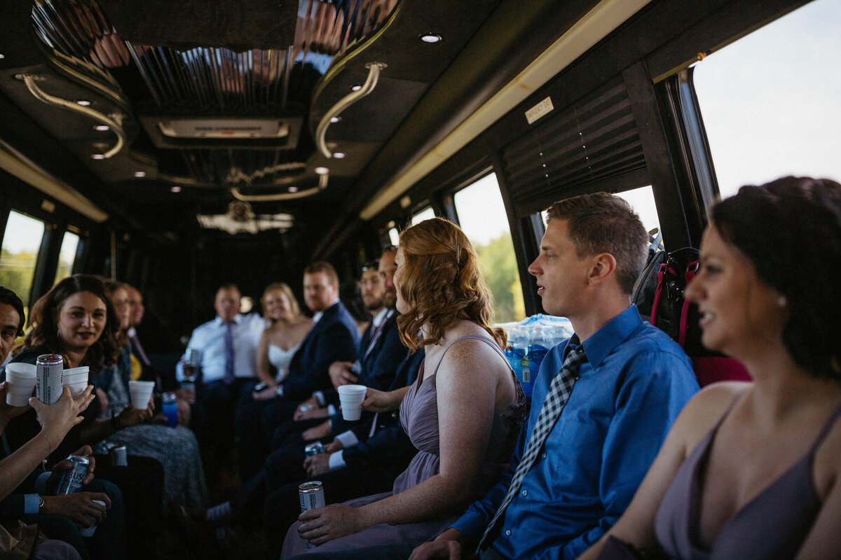 bridal-party-on-party-bus
