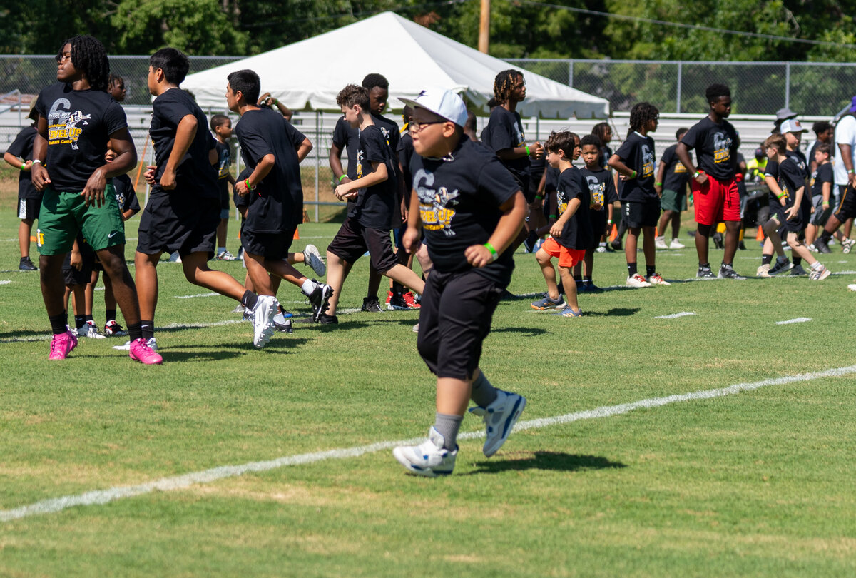 Patrick Queen Level Up 2024 Football Camp -169