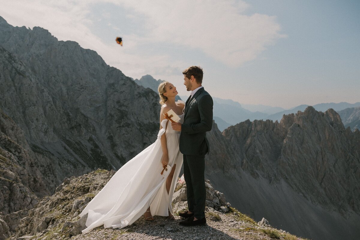 Berghochzeit Intime Hochzeit zu zweit Fotograf Salzburg