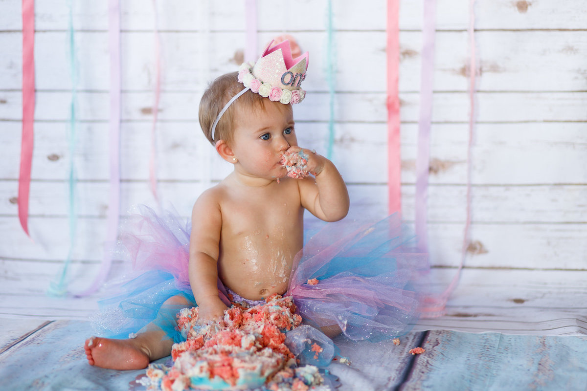 1st Birthday cake smash0045