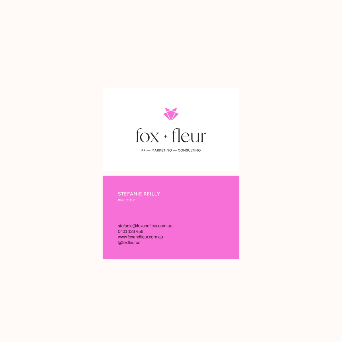 Fox and Fleur Brand Design Square7