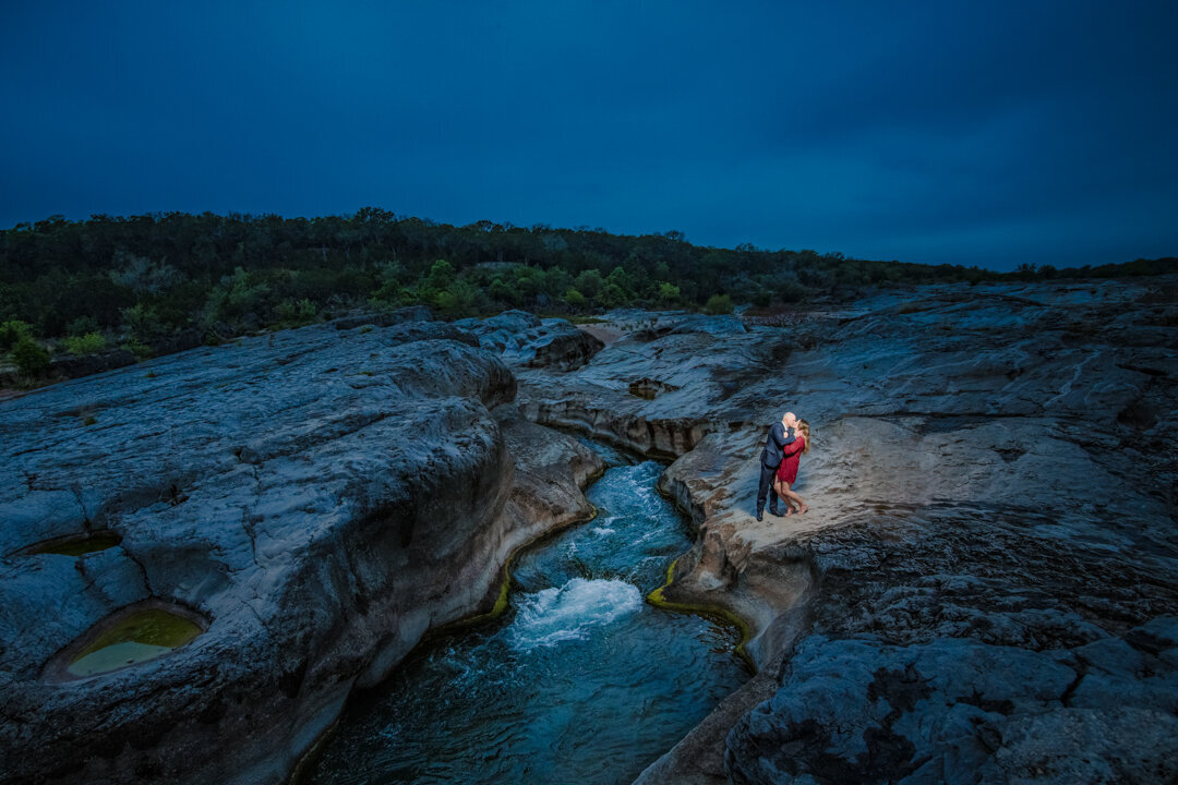 Pedernales Falls State Park Engagement