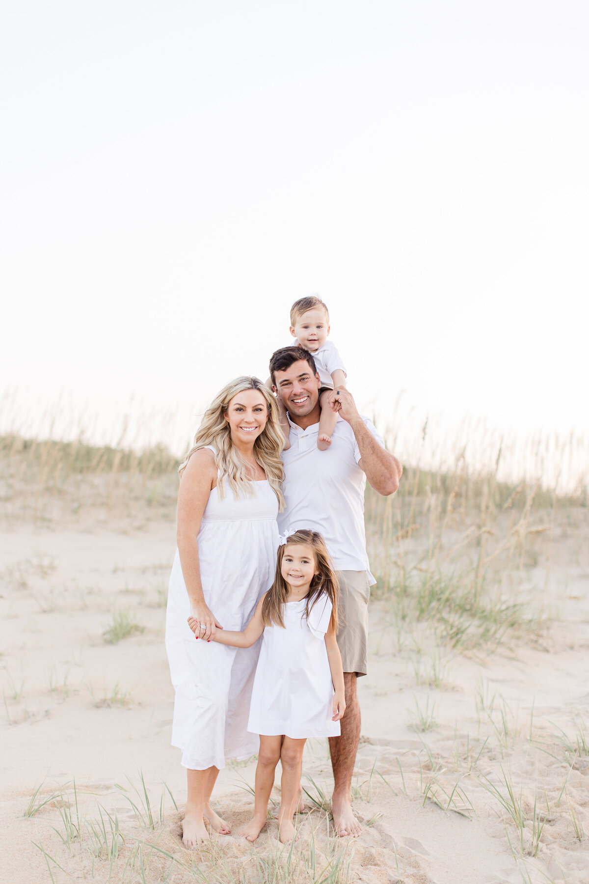 Virginia Beach family portrait session on the beach.-54