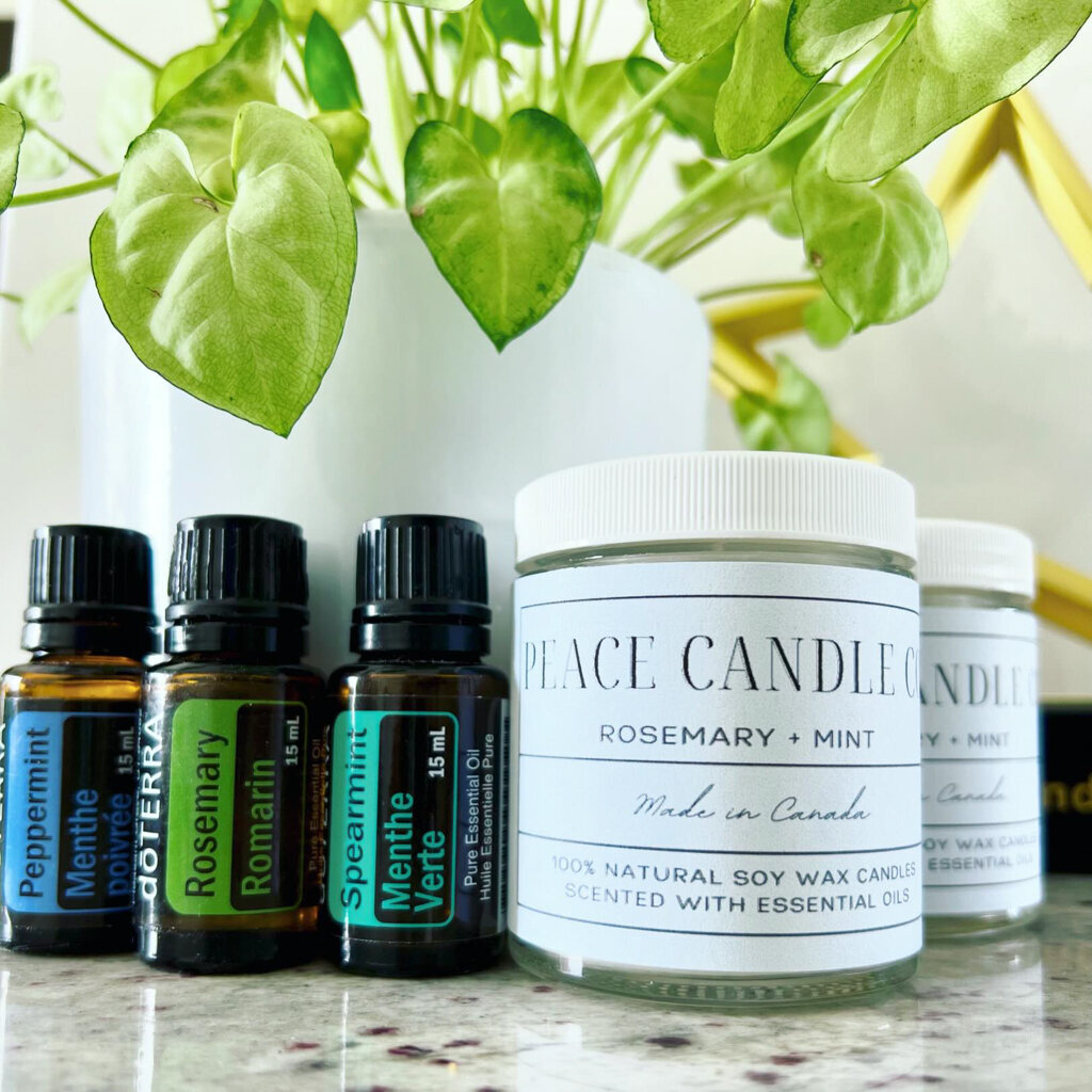 Peace Candle Co, natural and organic wedding favours and bridal party gifts based in Calgary, Alberta. Featured on the Brontë Bride Vendor Guide.