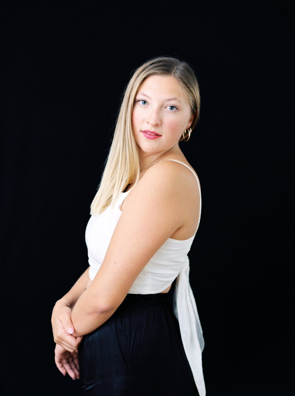 In-studio portrait photography session in Naters, Valais, Switzerland - 5