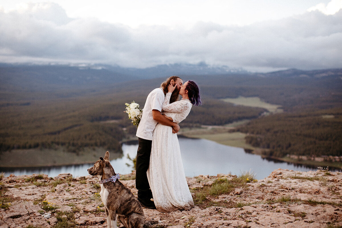 Liz Osban Photography Wyoming Big Horn Sheridan WY photographer wedding weddings venue elopement national forest national park meadow engagement 1