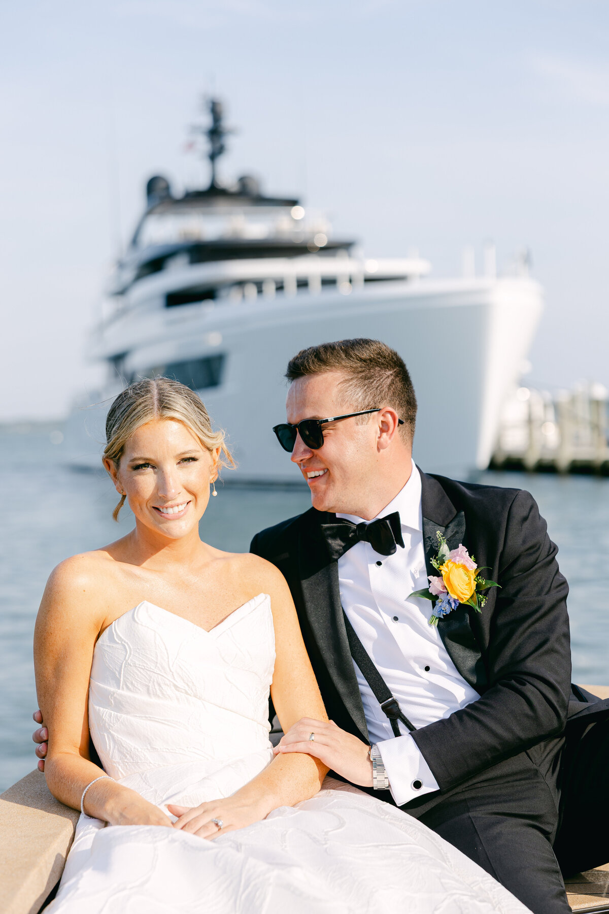 Montauk Yacht Club Modern Editorial Wedding Photographer, Hamptons Long Island Luxury Wedding Photographer